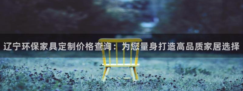杏宇登陆线路：辽宁环保家具定制价格查询：为您量身打造高品质家