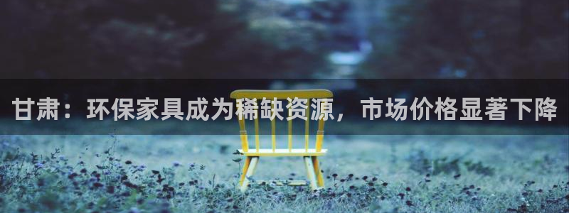 杏宇平台网站是什么：甘肃：环保家具成为稀缺资源，市场价格显著